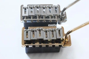 E-Gitarre Tremolo Brücke Edelstahl Sattel & Block Strat Gitarre BS184 - Bild 1 von 8