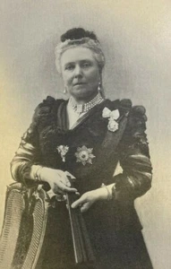 1901 Vintage Magazine Illustration Empress Frederick of Germany - Picture 1 of 2