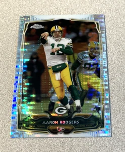 2014 Topps Chrome Xfractor Refractor #83 Aaron Rodgers Packers - Picture 1 of 2