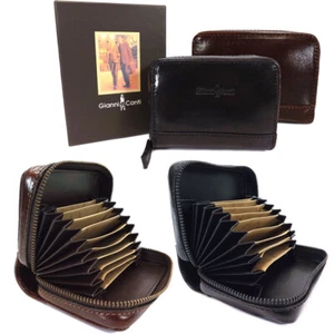 Gianni Conti Leather RFID Credit Card Holder - Style: 9407052 - Picture 1 of 13