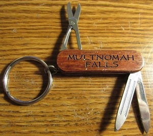 Multnomah Falls, Oregon NICK Souvenir Taschenmesser - ODER Erz. - Bild 1 von 2