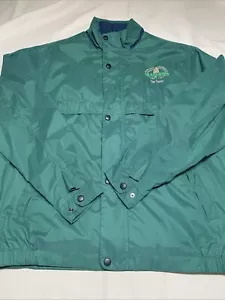 Waxahachie, TX Jacket Adult XL Green Gingerbread City Theme READ DESCRIPTION - Picture 1 of 19