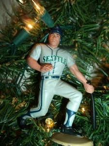 Seattle Mariners Alex Rodriguez Custom Christmas Tree Ornament Grey Jersey - Picture 1 of 2