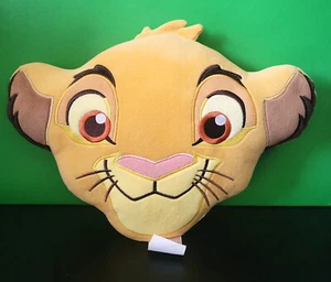 Disney Lion King Simba Head 15" Plush Pillow Stuffed Animal - Picture 1 of 3