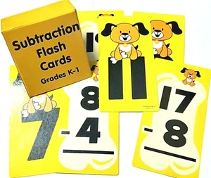 Tarjetas flash - resta 92 tarjetas recursos de maestros para estudiantes que aprenden matemáticas - Imagen 1 de 1