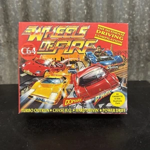 Wheels of Fire - Commodore 64/128 Cassette C64 Game Compilation DOMARK - Picture 1 of 6