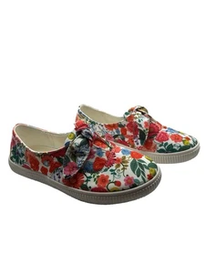 Comfortwear Woman’s Amazon Floral Canvas Slip On Sneakers Now Comfort - Picture 1 of 7