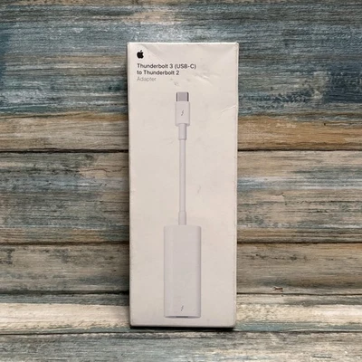 Apple Thunderbolt 3 (USB-C) to Thunderbolt 2 Adapter A1790 MYH93AM/A - Image 1 of 4