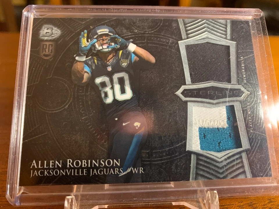 Star Allen Robinson 2014 Bowman Sterling BSRDR-AR RC Dual Seam Patch - Image 1 of 1