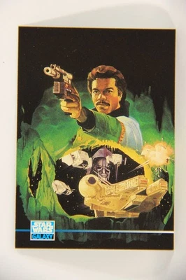 Star Wars Galaxy 1995 Trading Card #300 Lando Calrissian Artwork ENG L019662 - Image 1 of 2
