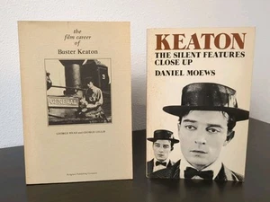 The Film Career of Buster Keaton George Wead + Silent Films Close Up Moews Lot - Foto 1 di 15