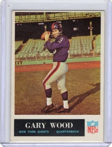 1965 Philadelphia #125 Gary Wood RC Giants - Bild 1 von 2