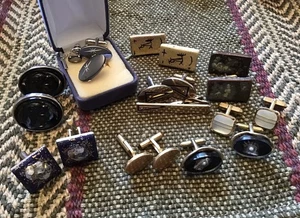Cufflinks & Tie Clips - Picture 1 of 10