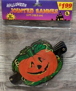 Halloween Troquelado Decoración Jack O Linterna Articulada De Colección - Imagen 1 de 2