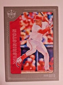 2021 DIAMOND KINGS GRAY FRAMED PARALLEL JUAN SOTO