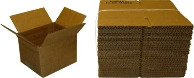 (25) Holds 10 CDs Cardboard Shipping Boxes Mailers Card Board Containers #CDBC10 - Image 1 of 2
