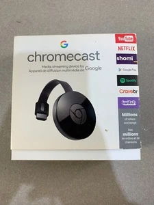Google GA3A00097-A03 Z01 Chromecast 2nd Generation - Black - Picture 1 of 6
