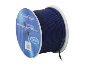 Meterware Mikrofonkabel NF AUDIO KABEL Mikrofon 1 Meter BLAU symmetrisch - Bild 1 von 2