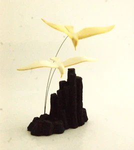 Scultura gabbiani vintage di nuovi disegni 1975 - Foto 1 di 5