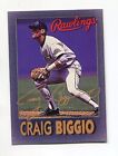 1998 Rawlings Oversize card Craig Biggio Houston Astros