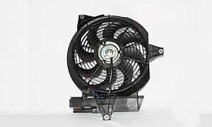 Condenser Cooling Fan Assembly for 01-06 Hyundai Santa Fe 2.4/2.7L HY3113109