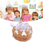 Kids Gift Inflated Hat Adult Happy Birthday Hat Inflatable Crown King Cap Toy