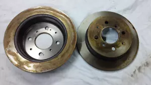 Coppia dischi freno Posteriore Honda Accord Civic Crx Prelude VTI - Imagen 1 de 1