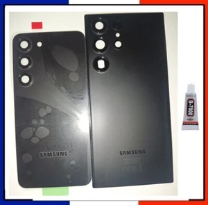 Vitre Arrière Samsung Galaxy S23 / S23 Ultra avec Lentille et Logo - Bild 1 von 1