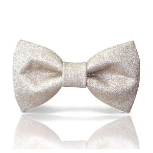 Men's Plain Color Pre-tied Bow Tie and Pocket Square Set | Glitter Sparkling for