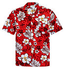 Herren Hawaii Hemd 100% Baumwolle S - 8XL Kurzarm Sommer Beach Hawaiian Shirt 
