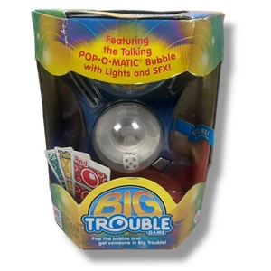 Hasbro Gaming Big Trouble Trouble Talking Electronic Pop-O-Matic Game Sealed New - Picture 1 of 12
