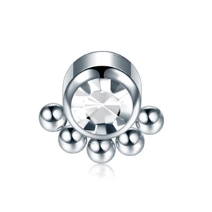 Micro Dermal Stud Internally Threaded Anchor Top Head Surface Diver Piercing - Picture 1 of 3