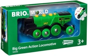BRIO BRIO Big Green Action Locomotive 33593 - Picture 1 of 4