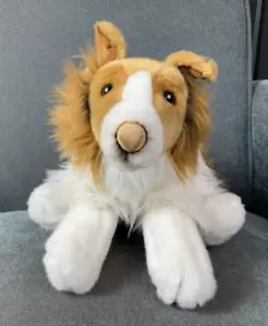 Animal Alley Collie Hund Plüschtier Sheltie Shetland Schäferhund 14 Zoll Toys R Us - Bild 1 von 9
