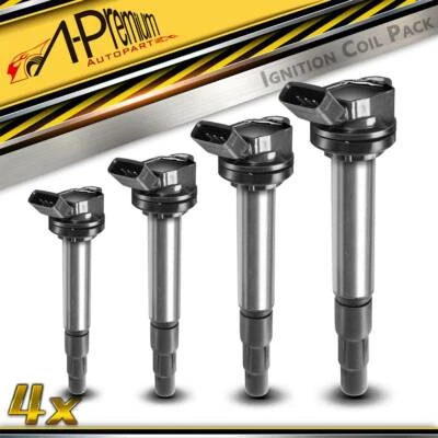 4x Ignition Coils for Toyota Corolla ZRE143 ZRE152 ZWE186 ZRE172 2ZR-FE 1.8L - image 1 of 4