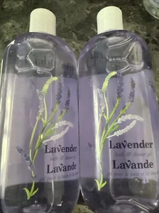 Set (2)-Crabtree & Evelyn LAVENDER Bath and Shower Gel- Large 16.9 oz ea new - Picture 1 of 1