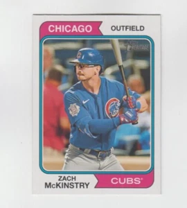 (10) Zach McKinstry 2023 TOPPS HERITAGE BASE CARD LOT #169 CHICAGO CUBS - Picture 1 of 1