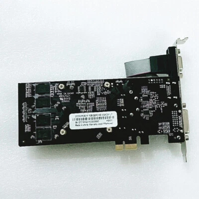 1x GT210 PCIEX1 1GB DDR2 Support PCIEX4/X8/X16 Graphics Slot Video Graphics Card - Image 1 of 4