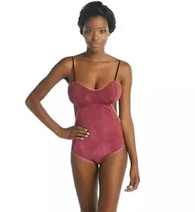 Clare Bare Scarletta Open Back Bodysuit Ruby Sizes S, M, L, XS NWT - Picture 1 of 5