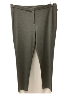 J. Jill 16 Gray Stretch Knit Jersey Skinny Pants - Picture 1 of 5