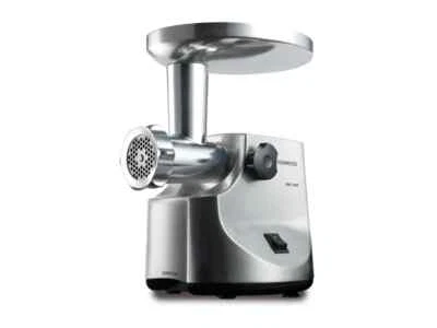 Kenwood MG510 1600W Mince Meat Grinder Durable Silver Brushed Metal Body  - Image 1 of 4