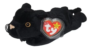 Ty Beanie Baby - SAMT der Panther (8,5 Zoll) NEU Neu mit Etikett Stofftier Spielzeug - Bild 1 von 11