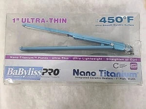 BABYLISS PRO NANO TITANIUM 1" HAARGLÄTTER GLÄTTEISEN - Bild 1 von 3
