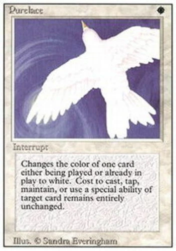 Purelace ~ Moderately Played 3rd Edition Revised MTG Magic UltimateMTG White Car - Image 1 of 1