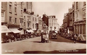 Wales TENBY High Street - Picture 1 of 2