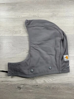 Capucha Carhartt Gris Talla Única FR Force Duck FRA265 Snap On Lona Resistente al Fuego Foto 1 de 4