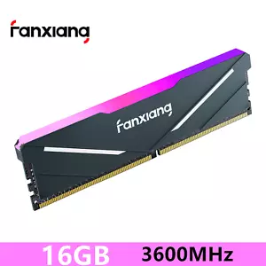 Fanxiang RGB Game PRO Desktop RAM 16GB DDR4 3600MH 288-Pin PC4 28800 Memory XMP - Picture 1 of 15