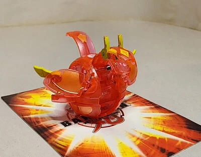 Bakugan Battle Brawlers Pyrus Translucent Pyro Dragonoid - Image 1 of 4