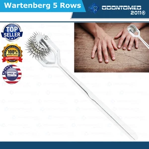 PinWheel Wartenberg Pruebas Sensoriales Neurológicas DiagonósticasFETICHE Prestige 5 Filas - Imagen 1 de 4