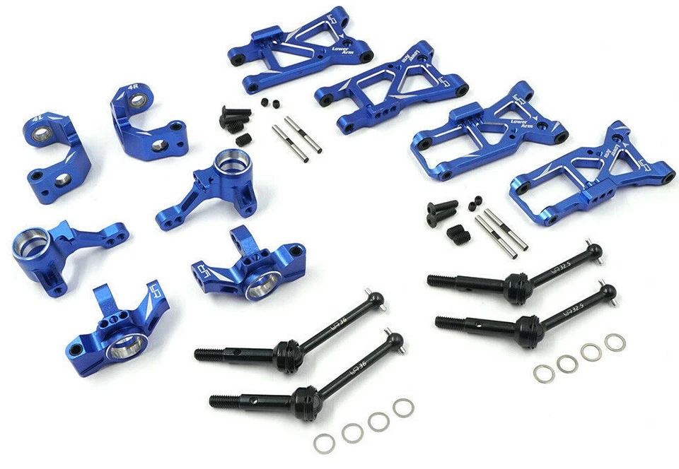 Yeah Racing Aluminum Upgraded Sus. Drive. Kit - For Traxxas 4-Tec 2.0 TEC4-S01DB - Image 1 of 1